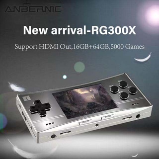 Anbernic RG300X consola de juegos portátil Retro Open Dingux Tony System 5000 juegos clásicos incorporados