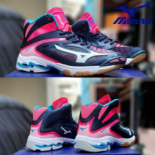 Zapatos deportivos Mizuno Wave Lightning Z3 mid wlz 3 mid Pink Import zapatillas de deporte voleibol voleibol voleibol