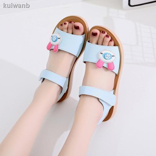 Sandalias para mujer 2019 verano moda nueva versión coreana sandalias para niños zapatos grandes princesa dulce moda (1)
