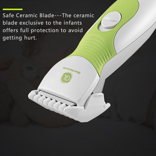 impermeable eléctrico bebé clipper kit de corte de pelo recargable trimmer