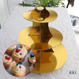 kki. soporte redondo de tres capas para tartas, postres, bandeja para magdalenas (1)