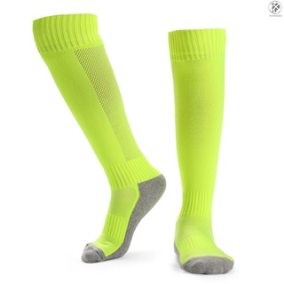 [PF] Calcetines de fútbol transpirables para niños, calcetines de tubo alto sobre la rodilla, calcetines deportivos para 8-14 niños niñas