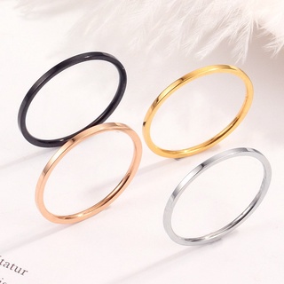 simple temperamento superfino anillo de moda accesorios pareja anillo importado índice dedo anillo de dedo fundido anillo de cola impermeable incoloro bordado