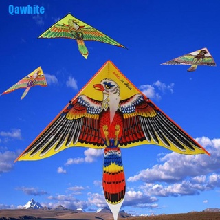 Qawhite 1.1M Flat Eagle Kite Children Flying Bird Kite Windsock Outdoor Toy For Kid Gift