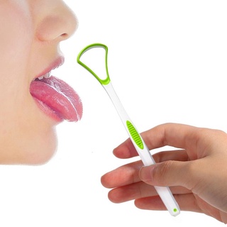 Limpiador De Lengua De Plástico Raspador Tounge Cuidado Dental Higiene Boca Oral 17,5 X 3,5 Cm U9C3 (7)