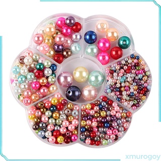 Perlas Sueltas De Perlas Simuladas De 3-12 Mm Para Accesorios Hechos A Mano De Collar