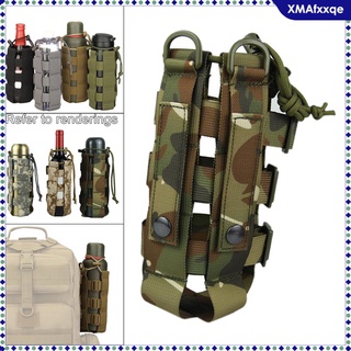 Molle Water Bottle Pouch Carrier Outdoor, Water Bottle Kettle Bag Lightweight for Camping Hiking Backpacking (4)