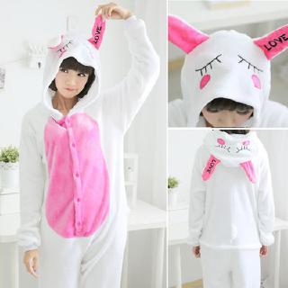 Ropa de dormir para adultos Unisex Animal Onesie disfraz Cosplay conejo Pijamas Onesies
