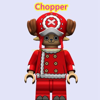 Compatible Con Legoing Minifigures ONE PIECE Luffy Zoro Chopper Nami Robin Sabo Bloques De Construcción Juguetes Para Niños (4)
