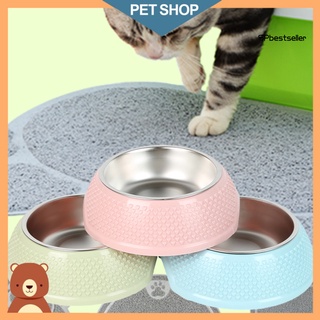 spb 1 juego alimentador de gato estilo corazón antideslizante fácil de limpiar perro alimentador tazón para gatito