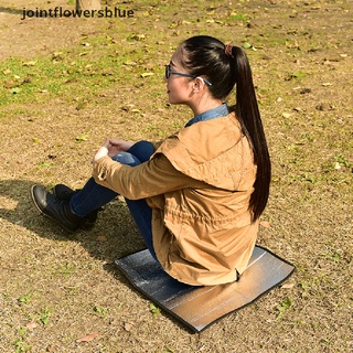 jbcl impermeable papel de aluminio eva camping mat plegable picnic sentado alfombrilla de picnic