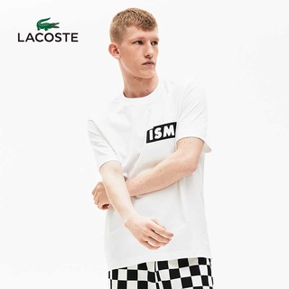 Lacoste French crocodile lovers men's and women's same autumn casual breathable round neck short sleeve T-shirt | th4361