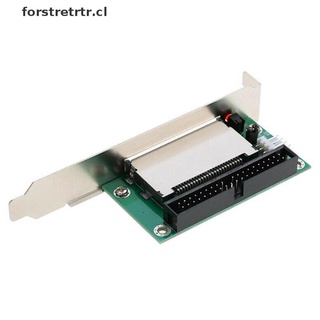 FORTR 40-Pin IDE to Compact Flash Card CF Converter Adapter PCI Bracket Back Panel .
