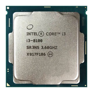 Procesador Intel Core De Cpu I3-8100 I3 8100 3.6ghz Quad Core Quad-Core 6m 85w Lga 1151