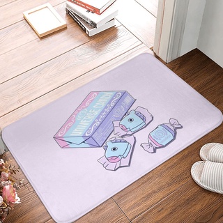 bts alfombra suave bt21 antideslizante alfombra de piso jimin v jungkook anti skid alfombra lavable alfombras alfombras almohadillas alfombras adecuado para cocina/sala de estar/jugando 40*60cm