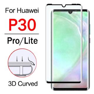 Vidrio Protector Para Huawei P30 p20 Lite De Pantalla Hwawei P30pro 3D Película De Templado (1)