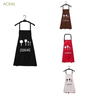 ACRAL Household Grill Apron for Unisex Adult with Pocket Aprons Gift Cooking Fashion Kitchen Accessory Hand-wiping Waterproof/Multicolor