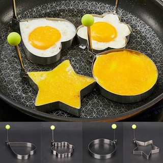 Jianhublue66 Zhe Juuhuo Dongminghong Molde de acero inoxidable Para huevos Fritos/huevos/panqueques