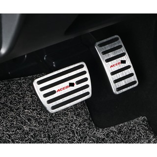 H coche Styling acelerador de Gas Pedal de freno pedales antideslizantes almohadillas cubierta para Honda Accord 10th 2015-2017 accesorios