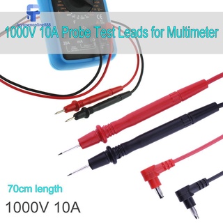 Joe-tools: 70 cm 1 par de cables de prueba universales de 10A para multímetro