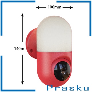 [Prasku] WiFi cámara hogar lámpara de pared IP inalámbrico Monitor de bebé 360 grados rastreador de movimiento
