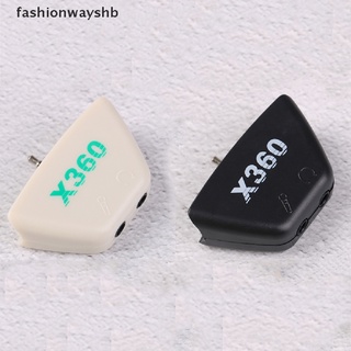 [Fashionwayshb] Auriculares Micrófono Convertidor De audio Adaptador Controlador Para xbox 360 [Caliente]