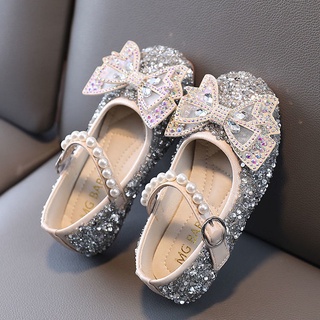 Zapatos de las niñas zapatos de la princesa zapatos individuales zapatos 2021 suela suave zapatos de las niñas de los niños zapatos de cristal de los niños 2021 [gdfgd55.my10.25]