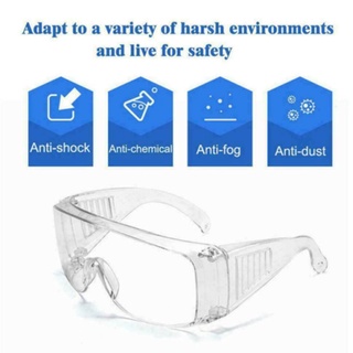 [Sunshine] gafas de seguridad protección de ojos antiniebla transparente ventilación gafas protectoras antigolpes gafas con obturadores transparentes