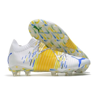 Entrega Rápida · Puma Future Star " Neymar Exclusive Boots " Sinfonía Galvanoplastia Impermeable Full Knit FG Fútbol Zapatos 06 (1)