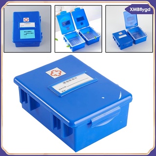 Thermometer Disinfection Box Portable Organizer for Mercury Thermometer