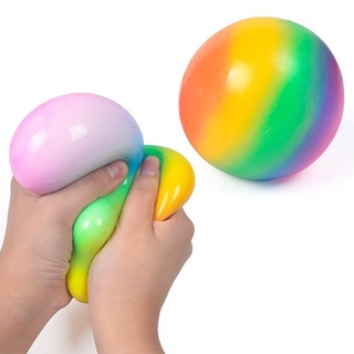 Fidget Juguetes De 7 Cm Colorido De Espuma Suave TPR Exprimir Bolas Para Niños Adultos # HA 44622 e33q23