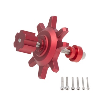 1.9 2.2 Inch Beadlock Wheels Hub Tire Assembly and Disassembly Tool for 1/10 RC Crawler Car SCX10 TRX4 Parts,Red