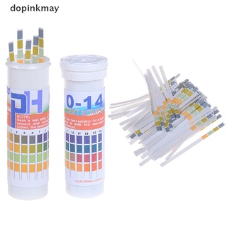 dopinkmay 150 tiras de prueba de ph embotellado 0-14 ph indicador alcalino ácido orina saliva cl