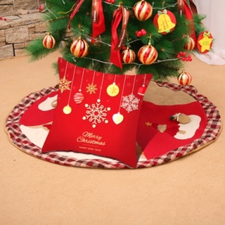 C navidad patrón funda de cojín de una sola cara impresión hogar vida decoración funda de almohada (1)