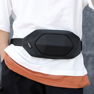 Bolsa de pecho de los hombres de la bolsa de mensajero mochila de shell duro deportes al aire libre bolsa de cintura de moda mini teléfono móvil bolsa tp330