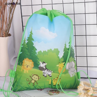 qawhite jungle animals - bolsa de almacenamiento de viaje para niños, regalo de cumpleaños, cl
