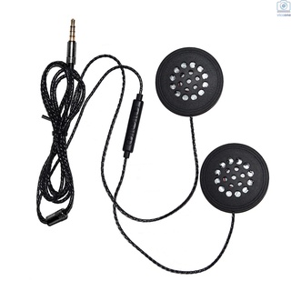 audífonos con cable de alta calidad 3.5mm música audífonos manos libres con micrófono hd para motocicleta