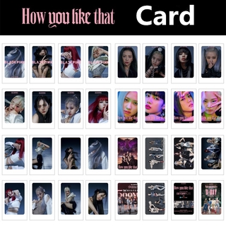 32pcs/set BTS BLACKPINK Lomo Card Photocard decoration（32 card+5 clip+1.2m rope）