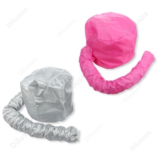 Dilussoss portátil suave secado del pelo capó capucha sombrero secador de pelo accesorio cuidado del cabello gorra (1)