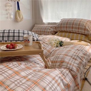 Cadar patchwork nórdico estilo minimalista conjunto de tres piezas de m individual estudiante dormitorio cama y conjunto de cuatro piezas