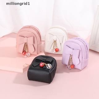 [milliongrid1] mini monedero llavero cartera de tarjetas de crédito cartera de mujer con llavero caliente