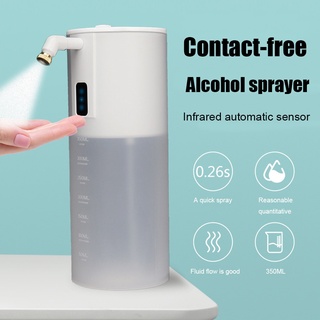 Dispensador automático de Alcohol sin contacto de desinfección de manos pulverizador caja Spray dispensador de jabón líquido Sensor infrarrojo para el hogar
