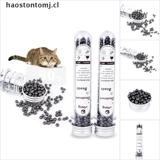 haostontomj: camada de carbón activado para mascotas, olor, absorbe el olor peculiar de la limpieza desodorizante [cl] (2)