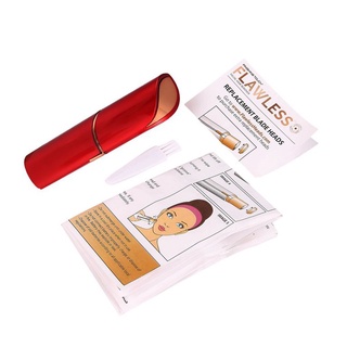 Mini afeitadora depilación femenina para mujer/labio facial con forma de lápiz labial
