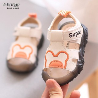 Sandalias De verano antideslizantes De suela suave Para bebés/niñas De 1-3 años Baotou 2 0