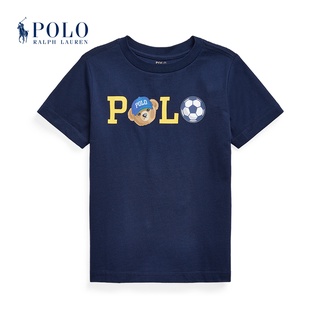 Ralph Lauren / Ralph Lauren Boys Polo bear cotton plain T-shirt rl35034 (1)
