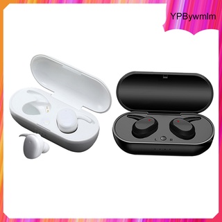 2 Pack of True Wireless Earbuds Bluetooth 5.0 Headphones in-Ear TWS Mini Headset