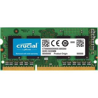 Crucial DDR3 DDR3L PC3-12800S 4GB 8GB 1333/1600MHz RAM Portátil DIMM Memoria 1333Mhz PC3L