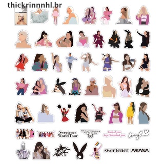(thhlhot) 50 pzs calcomanías de Graffiti para cantante Ariana Grande Pop Music Rock mujer [thhlhot] (6)