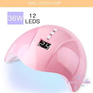 FD Portátil UV Lámpara LED Seco Uñas Kit De Arte Manicura Set Acrílico Herramientas (4)